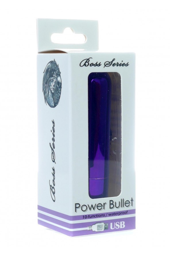 Mały wibrator mini pocisk super mocny sex masażer damski 10 trybów USB