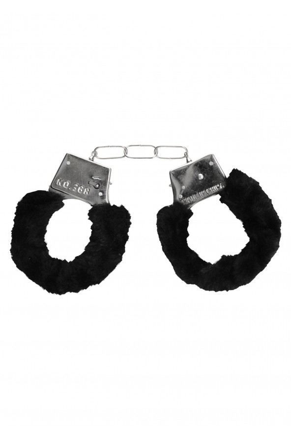 Pleasure Furry Hand Cuffs - With Quick-Release Button