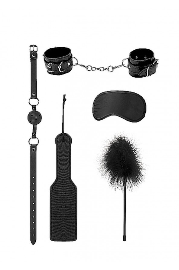 Zestaw BDSM Introductory Bondage Kit _4 - Black